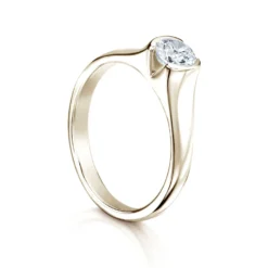 North Star 0.50ct Diamond Ring In 18ct White Gold