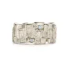 Flagstone Diamond Ring In 18ct White Gold -Outlet Jewel Orix Store 18W DRX137 face
