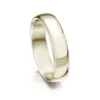Traditional 5mm Wedding Ring In 18ct White Gold -Outlet Jewel Orix Store 18W R5MOC upright
