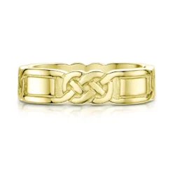 Lover’s Knot Dress Ring In 18ct Yellow Gold