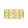 Book Of Kells Dress Ring In 18ct Yellow Gold -Outlet Jewel Orix Store 18Y RX29 face
