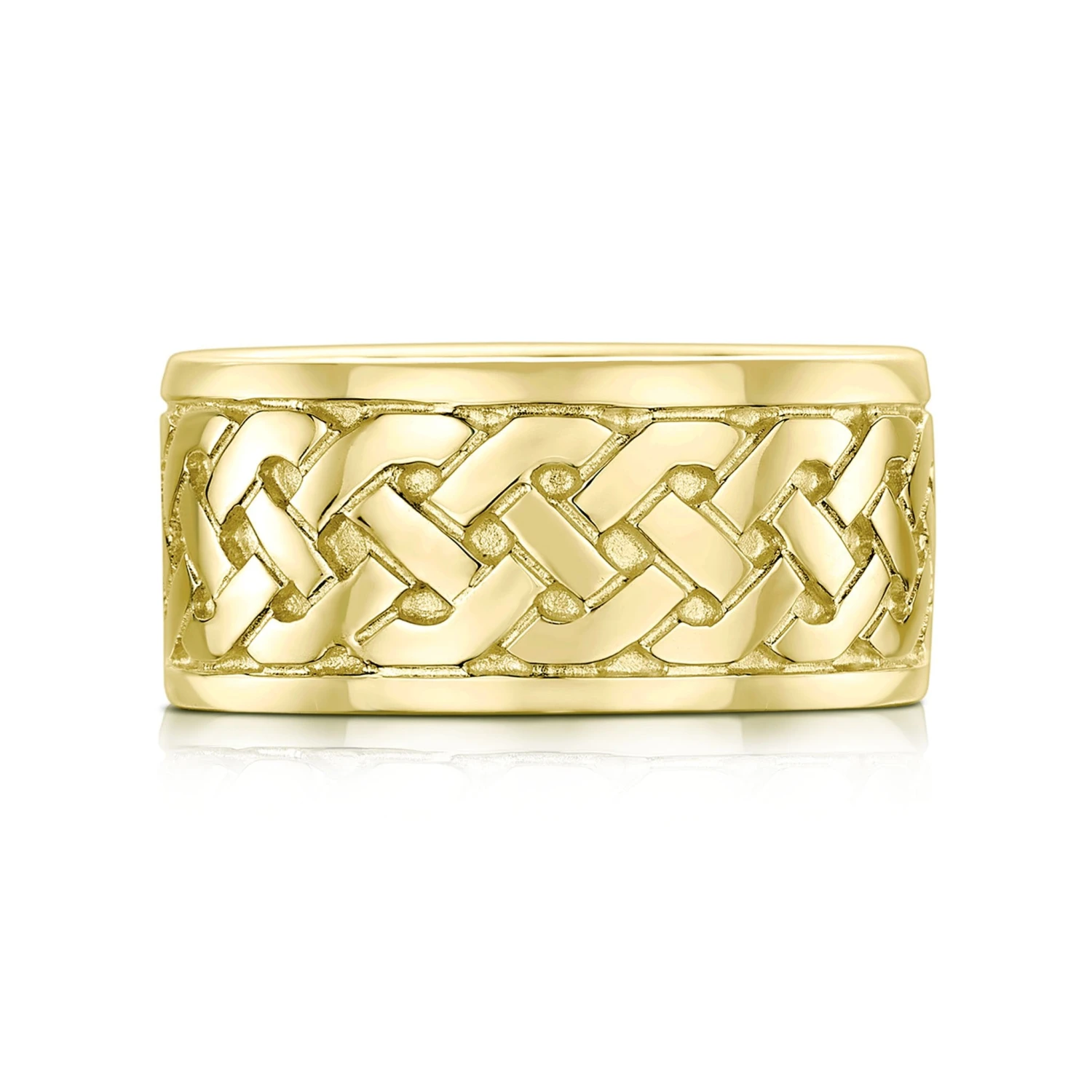 Book Of Kells Dress Ring In 18ct Yellow Gold 3 Book Of Kells Dress Ring In 18ct Yellow Gold