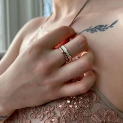 Matrix 3mm Band In 9ct Rose Gold 13 Matrix 3mm Band In 9ct Rose Gold -Outlet Jewel Orix Store 2040pxMatrix HaloRingStack9R R0215 ER121Crystalcopy