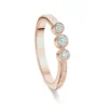 Matrix Diamond Trilogy Ring In 9ct Rose Gold 2 Matrix Diamond Trilogy Ring In 9ct Rose Gold -Outlet Jewel Orix Store 9R DR214 upright