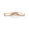 Contemporary Curve Wedding Band In 9ct Rose Gold (RX181) -Outlet Jewel Orix Store 9R RX181 face
