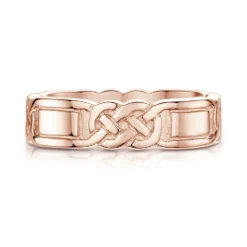 Lover’s Knot Dress Ring In 9ct Rose Gold