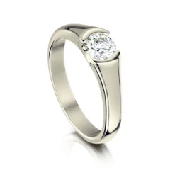 Venus 0.50ct Solitaire Diamond Ring In 9ct White Gold