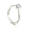 North Star 0.50ct Diamond Ring In 9ct White Gold -Outlet Jewel Orix Store 9W DR253 upright