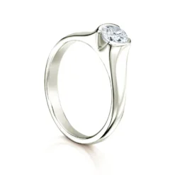North Star 0.50ct Diamond Ring In 9ct White Gold