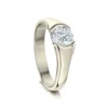 Venus 1.0ct Solitaire Diamond Ring In 9ct White Gold -Outlet Jewel Orix Store 9W DRX212 upright