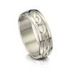 Pierowall Twist Celtic Ring In 9ct White Gold 1 Pierowall Twist Celtic Ring In 9ct White Gold -Outlet Jewel Orix Store 9W R13 upright
