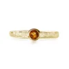 Matrix Citrine Ring In 9ct Yellow Gold -Outlet Jewel Orix Store 9Y CIT SR0215 face