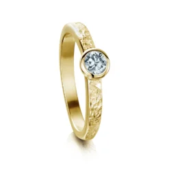 Matrix 0.25ct Diamond Ring In 9ct Yellow Gold