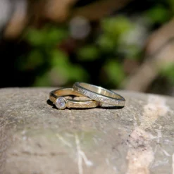 Matrix 0.25ct Diamond Ring In 9ct Yellow Gold -Outlet Jewel Orix Store 9Y DR02159W DR00215Matrixrings