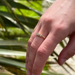 Celtic Trilogy Diamond Ring In 9ct Yellow Gold -Outlet Jewel Orix Store 9Y DR156CelticTrilogyDiamondRingin9ctYellowGold