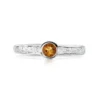 Matrix Citrine Ring In Sterling Silver -Outlet Jewel Orix Store CIT SR0215 face