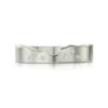River Ripples Wedding Band In Platinum With Diamonds -Outlet Jewel Orix Store PLT DR088 face