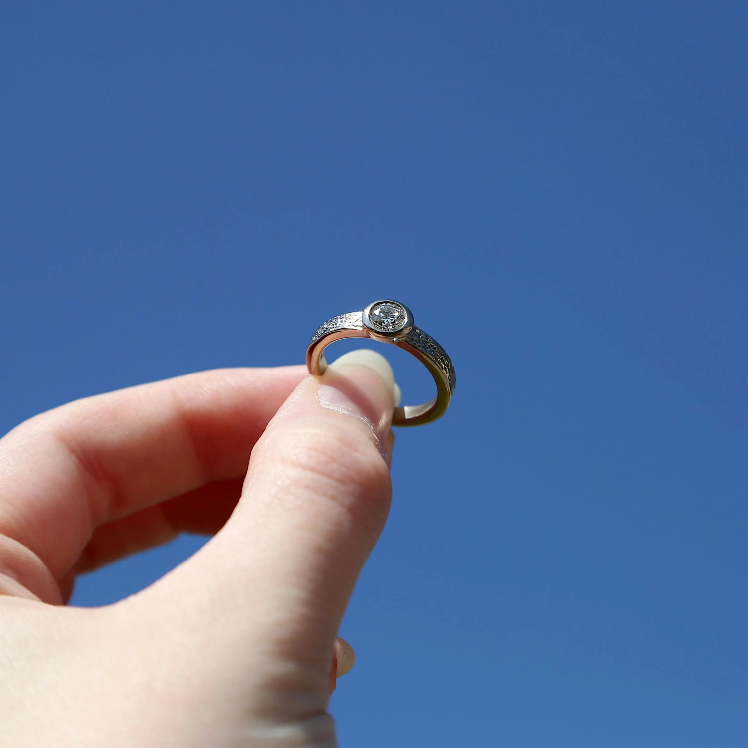 Matrix 0.40ct Diamond Ring In Platinum 5 Matrix 0.40ct Diamond Ring In Platinum - Image 3