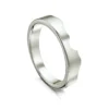 River Ripples Wedding Band In Platinum -Outlet Jewel Orix Store PLT R088 upright