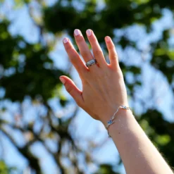 Runic Dress Ring In Skaill Enamel -Outlet Jewel Orix Store Runicringandswallowsbracelet2