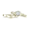 Celtic Twist 0.40ct Diamond Ring Set In 18ct White Gold