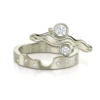 Diamond River Ripples Dress Ring Set In 18ct White Gold -Outlet Jewel Orix Store SET 18W DR89 DR089