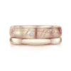 Ogham Ring Set In 9ct Rose Gold -Outlet Jewel Orix Store SET 9R DR099 R25MOC face1