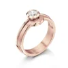 Arch Solitaire 0.40ct Ring Set In 9ct Rose Gold -Outlet Jewel Orix Store SET 9R DR181 R0181 upright