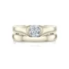 Venus 0.50ct Solitaire Diamond Ring Set In 9ct White Gold -Outlet Jewel Orix Store SET 9W DR212 R3MOC face1