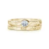 Matrix Diamond Ring Set In 9ct Yellow Gold -Outlet Jewel Orix Store SET 9Y DR0215 R0215 face1