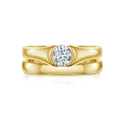 Venus 0.50ct Solitaire Diamond Ring Set In 9ct Yellow Gold