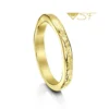 Matrix 3mm Band In 18ct Yellow Scottish Gold 1 Matrix 3mm Band In 18ct Yellow Scottish Gold -Outlet Jewel Orix Store SG18Y R0215 upright