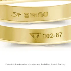 Matrix 12-Diamond Band In 18ct Yellow Scottish Gold 13 Matrix 12-Diamond Band In 18ct Yellow Scottish Gold -Outlet Jewel Orix Store scottish gold hallmarks 39f187f4 e37d 4a20 bc0e 4d4ecb843a39